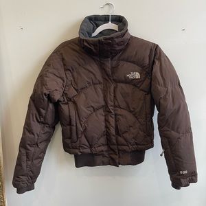 Brown North Face Puffer 600